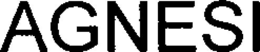 AGNESI trademark