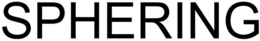 SPHERING trademark