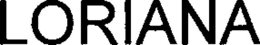 LORIANA trademark