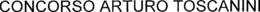 CONCORSO ARTURO TOSCANINI trademark