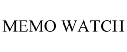 MEMO WATCH trademark