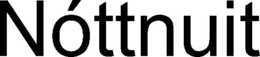NÓTTNUIT trademark