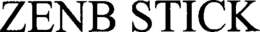 ZENB STICK trademark
