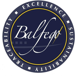 BALFEGÓ · EXCELLENCE · SUSTAINABILITY ·TRACEABILITY trademark