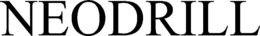NEODRILL trademark