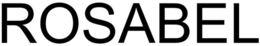 ROSABEL trademark