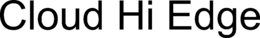 CLOUD HI EDGE trademark