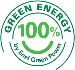 GREEN ENERGY 100% BY ENEL GREEN POWER trademark