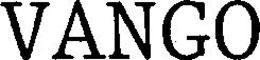 VANGO trademark