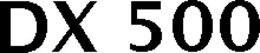 DX 500 trademark