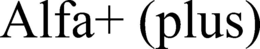 ALFA+ (PLUS) trademark