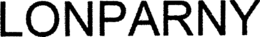 LONPARNY trademark