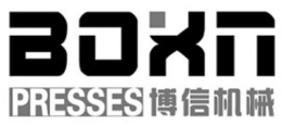 BOXN PRESSES trademark