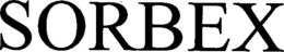 SORBEX trademark