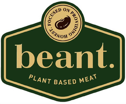 BEANT. PLANT BASED MEAT FOCUSED ON PROVIDING HONEST trademark