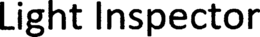 LIGHT INSPECTOR trademark