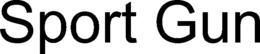 SPORT GUN trademark