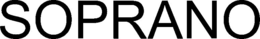 SOPRANO trademark