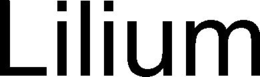 LILIUM trademark