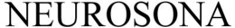 NEUROSONA trademark