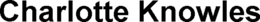 CHARLOTTE KNOWLES trademark