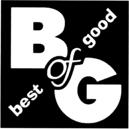 BG BEST OF GOOD trademark