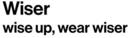 WISER WISE UP, WEAR WISER trademark