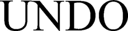 UNDO trademark