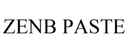 ZENB PASTE trademark