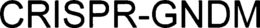 CRISPR-GNDM trademark