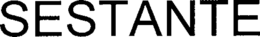 SESTANTE trademark
