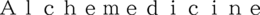 ALCHEMEDICINE trademark