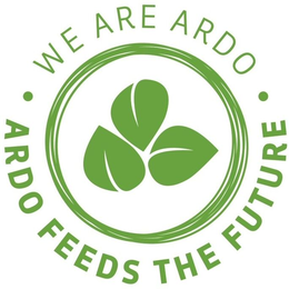 ·WE ARE ARDO· - ARDO FEEDS THE FUTURE trademark