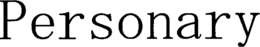 PERSONARY trademark