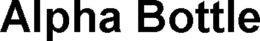 ALPHA BOTTLE trademark