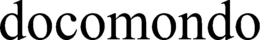DOCOMONDO trademark
