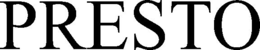 PRESTO trademark