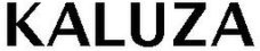 KALUZA trademark