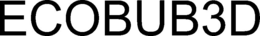 ECOBUB3D trademark