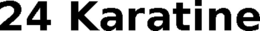 24 KARATINE trademark
