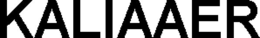 KALIAAER trademark