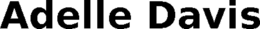 ADELLE DAVIS trademark