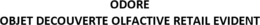 ODORE OBJET DECOUVERTE OLFACTIVE RETAIL EVIDENT trademark