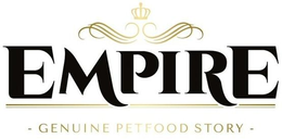 EMPIRE GENUINE PETFOOD STORY trademark