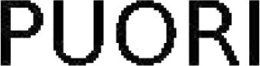 PUORI trademark