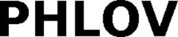 PHLOV trademark