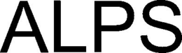 ALPS trademark