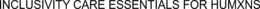 INCLUSIVITY CARE ESSENTIALS FOR HUMXNS trademark