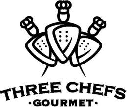 THREE CHEFS · GOURMET · trademark