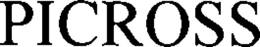 PICROSS trademark